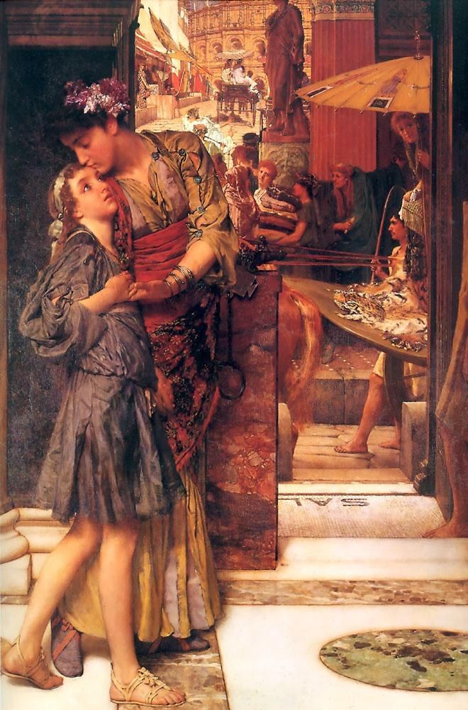 Sir Lawrence Alma-Tadema The Parting Kiss
